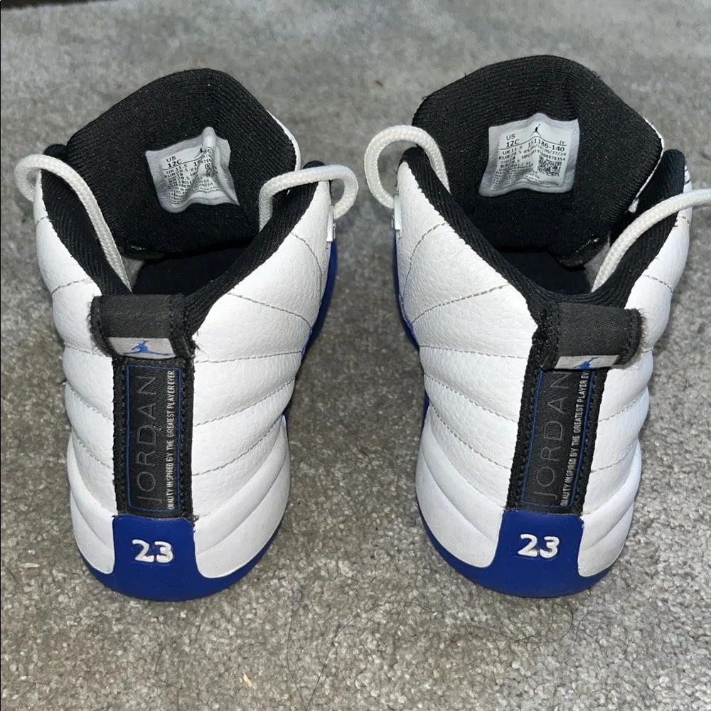 Jordan 12 Retro “White & Game Royal” - Picture 6 of 10